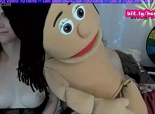 Happy Time With Redhead And Brunette Lesbians 😊