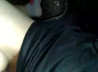 coworker climbs on for another cheating ride in the car