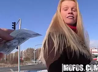 Lucie Feels Intense Pleasure in Public Pickups with Foot Fetish.