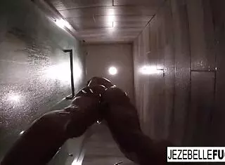 Jezebelle Bond Films Herself Masturbating In The Bath Nude