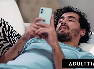 Lauren phillips bounces on virgin stepson's big dick passionately