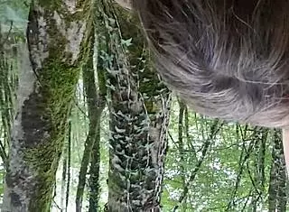 Female slave in forest on August 1, 2023