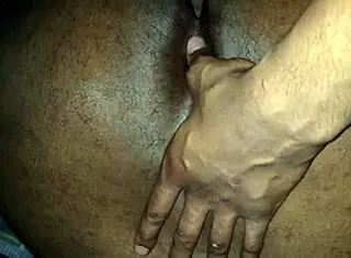 Ebony Ftm's Hairy Wet Doggy Style Bent Over