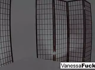 Justice Pounds Cute Vanessa's Pussy