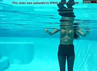 diana kalgotkina says, 'watch me dildo myself underwater in the pool'