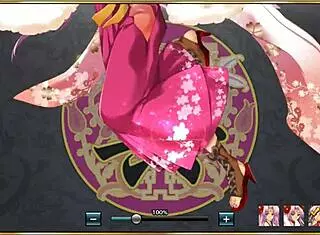 Gif: Shinrenkyo Musou Tenka Touitsu Den - Sun Ce in Furisode