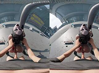 Vreal 18K: Harley Quinn betrapt in publieke doggystyle