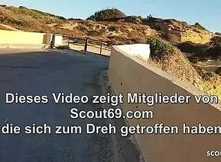 Mature German Couple Pisses And Fucks Roughly On Beach Vacation