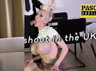 Just chilling with Pascalssubsluts as busty Tanya Virago gets roughly anal slammed. Man, that big cock dominates her!