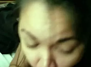 My asian friend deepthroats my girlfriend.