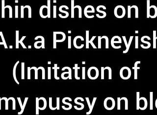 Washing Dishes Parody: Eat My Pussy!