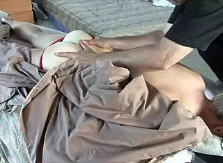 Sensual Massage on Back, Legs, and Feet