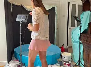 Behind Scenes Fuck-Ups with Brunette Milf Outtakes