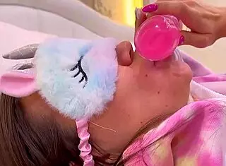 Pink Dick For S3xberry In The Five Stars Hotel! Feel The Wet Pussy And Sexy Feet Fetish Action!