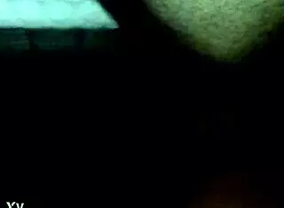 Taking bareback shemale cock doggystyle pov