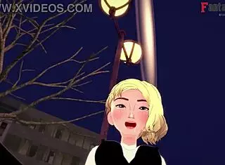 gwen stacy in pov hentai fucks with big ass