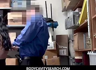 body cavity search, lp officer romps monica sage's wet pussy like spreadeagle 😏