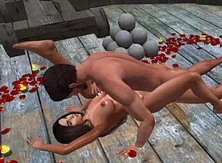 Watch Carter and Jess in valentine love with creampie?