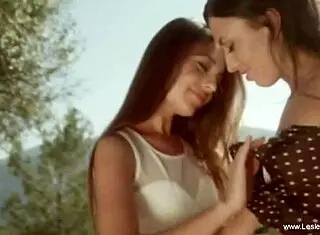 Calista and Sherry's first time as lesbians