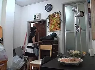 Japanese amateur gets fucked hard with creampie