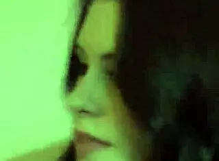 Pretty Emo Babe Rubs Muff