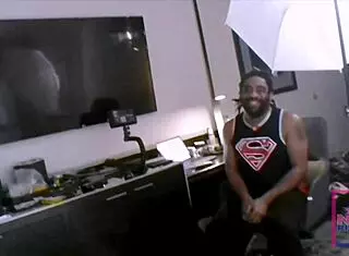 Behind the scenes of nina rivera's ebony couple shoot