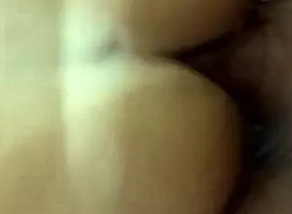 Her tight pussy cums inside