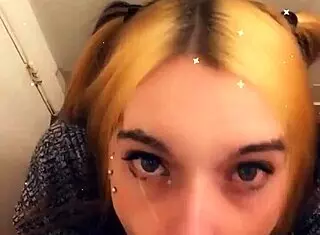 pretty tranny says 'tease my cock'