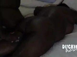 Chubby Black BBW Gets Intense Tit Massage!