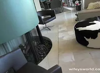 Hard wife fucked and cums in his mouth