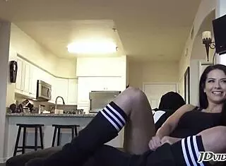 Dude banged that babe's juicy pussy hard!