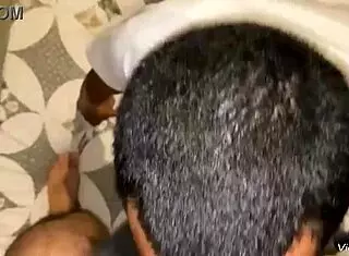 Sucking that huge cock raw and hard!