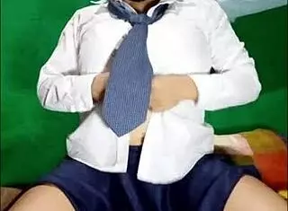 i was doing homework when i got horny and started masturbating