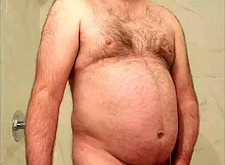 Nude martin lavallée masturbates, ejaculates, eats sperm