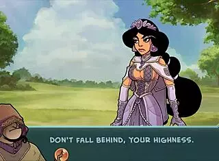 Hentai anime princesses and elves encounter monsters with big tits and asses in Akabur's Star Channel 34 Part 52