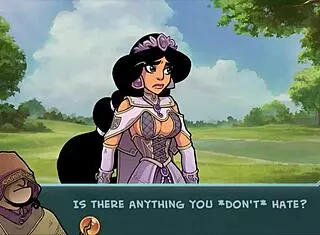 Hentai anime princesses and elves encounter monsters with big tits and asses in Akabur's Star Channel 34 Part 52