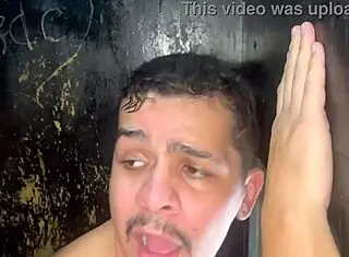 Branco Meets Gay Lovers In Glory Hole Bareback Fuck