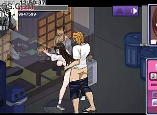 Hentai Babe Takes Massive Cock Intensely