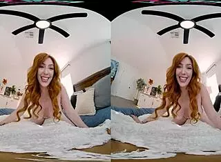 Lauren Phillips says, 'I want every last drop from you in this POV riding session.'