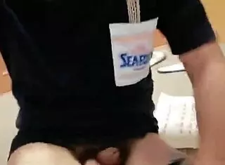 Intense Cumshot During Movie Night with Girlfriend