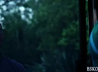 Hey, check out Jessie Andrews giving an epic blowjob in this hot teen threesome action!