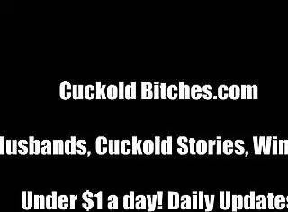 Cuckold Slave Submits to Femdom