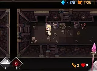 Sally escapes dungeon but rat king takes her anal virginity