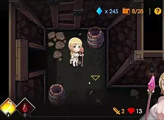 Sally escapes dungeon but rat king takes her anal virginity