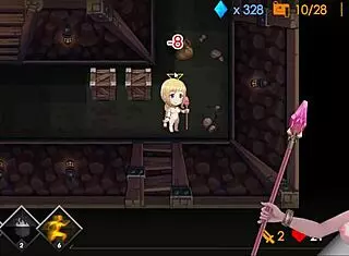 Sally escapes dungeon but rat king takes her anal virginity