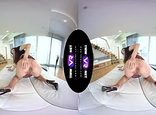 Hey Stefany, How Does a Clothed Babe Orgasm on Sofa?