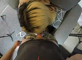 Aleksa undergoes a point-of-view casting interview