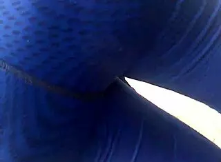 Big Ass Peruvian Model In Huancayo Market Scene