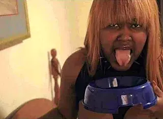 Cupcakke deepthroats prod by Seemaple while teasing amateurs with music