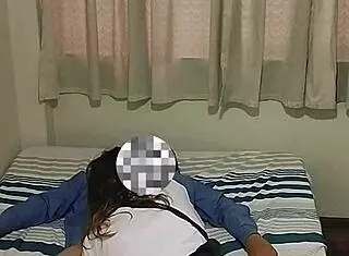 I ridin' my teacher cowgirl with big ass to pass course